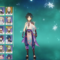 Lv.90 XIAO🔥ZHONGLI⭐TIGHNARI🔥JEAN💜NA💜2 |5 stars*  Weapons💜31 CHARACTERS💜AR. 55💜 0